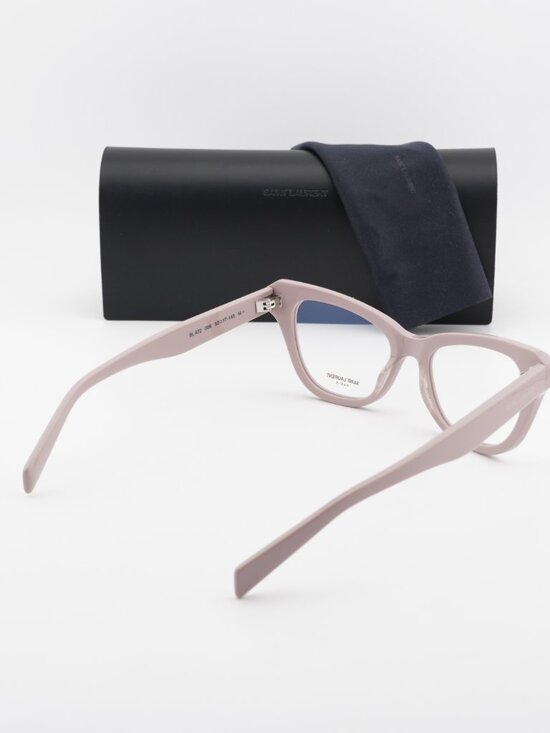Saint Laurent SL472 006 Cat Eye Eyeglasses – Pink 52mm main image 10